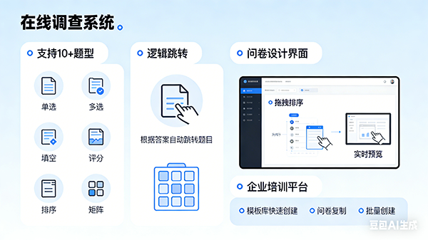 灵活问卷设计界面