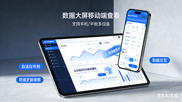 数据大屏系统界面