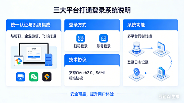 三大平台打通登录界面
