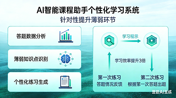 个性化出题界面